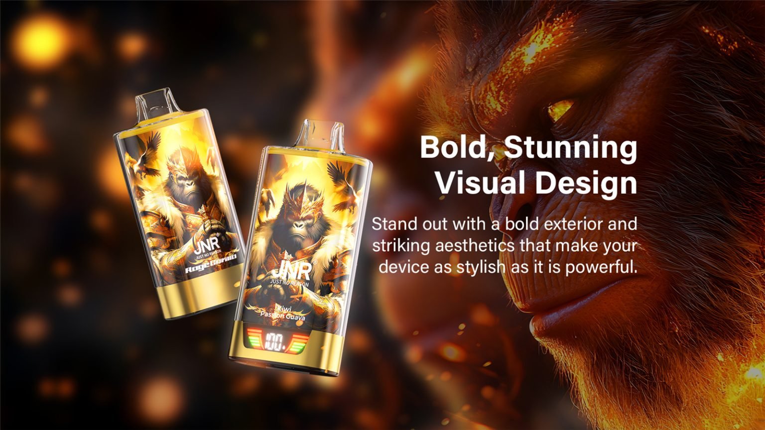 Jnr Rage Gorilla 55000 42ml E Liquid Pvafrjrg55000