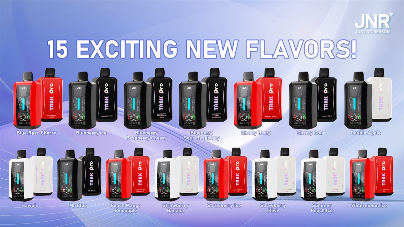 Jnr Tank Pro 33000 Exciting Flavors Pvafrjtp33000