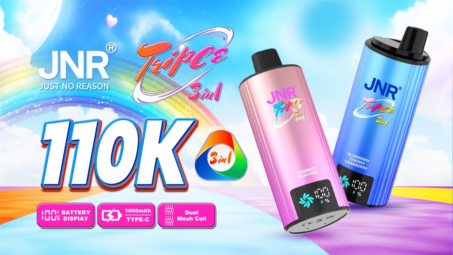 Jnr Triple 3 In 1 110k Enjoyment Pvafrjt110000