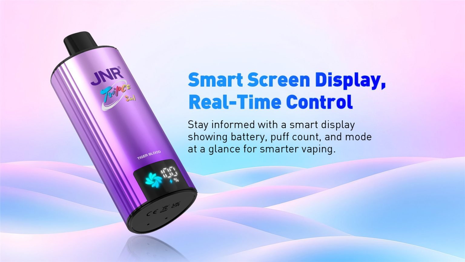 Jnr Triple 3 In 1 110k Smart Vaping Display Pvafrjt110000