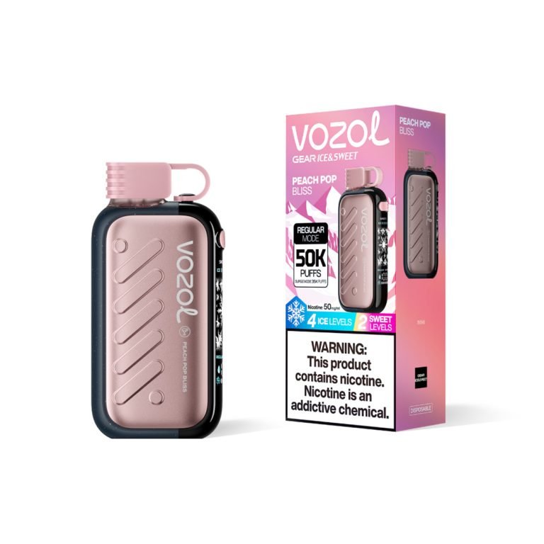 Peach Pop Bliss Vozol Gear 50000 Pvafrvg50000