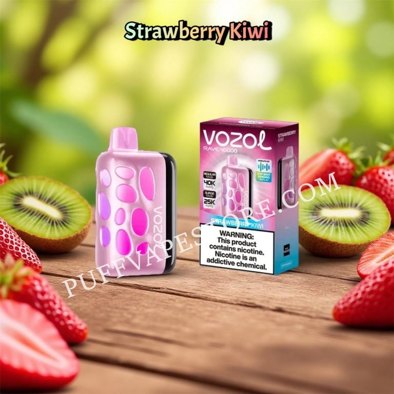 Strawberry Kiwi 40k Vozol Rave Pvafrvr40000