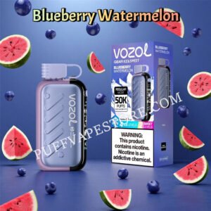 Blueberry Watermelon 50k Puff Vozol Gear 50000 Pvafrvg50000n2