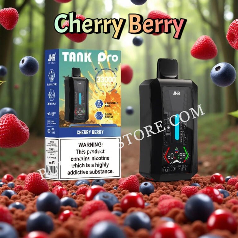 Cherry Berry Jnr Tank Pro 33000 Puffs Pvafrjtp33000