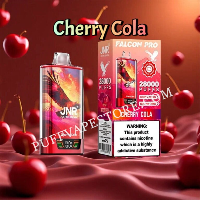 Cherry Cola Jnr Falcon Pro 28000 Puffs Pvafrjfp28000