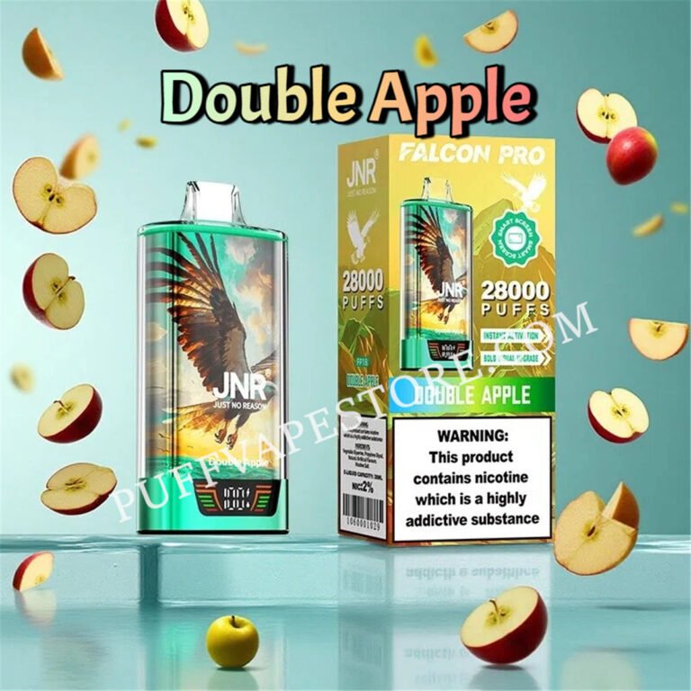 Doppelter Apple Jnr Falcon Pro 28000 Puffs Pvafrjfp28000
