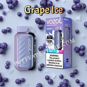 Grape Ice 50k Puff Vozol Gear 50000 Pvafrvg50000n2