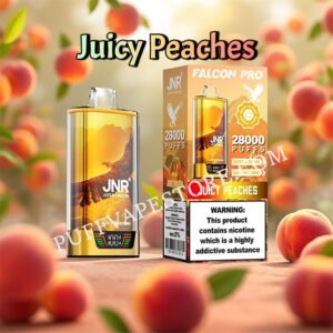 Juicy Peaches Jnr Falcon Pro 28000 Puffs Pvafrjfp28000