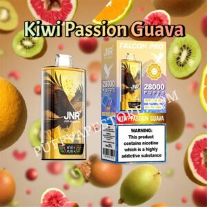 Kiwi Passion Guava Jnr Falcon Pro 28000 Puffs Pvafrjfp28000