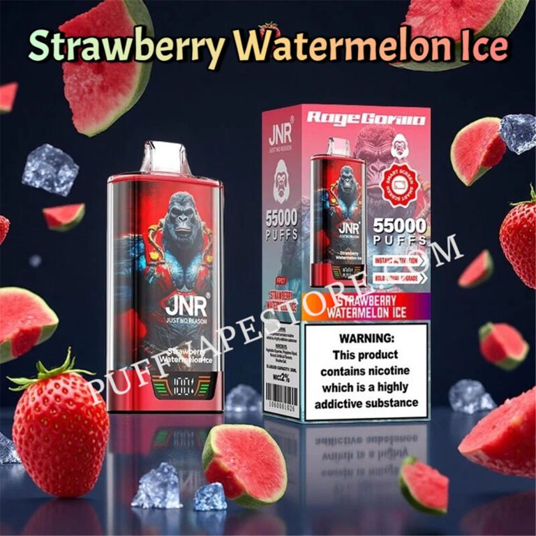Strawberry Watermelon Ice Jnr Rage Gorilla 55k Puffs Pvafrjrg55000