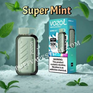 Super Mint 50k Puff Vozol Gear 50000 Pvafrvg50000n2
