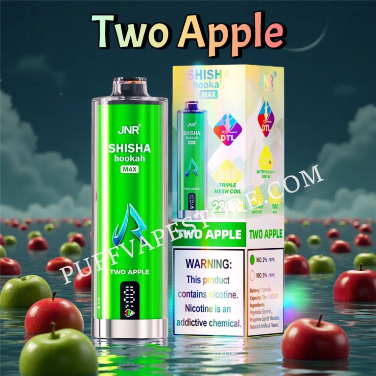 Two Apple Jnr Shisha Max 22000 Pvafrjsm22000