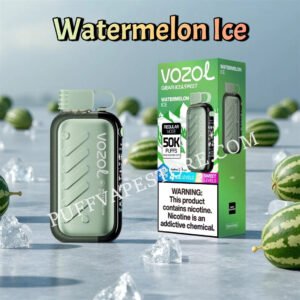 Watermelon Ice 50k Puff Vozol Gear 50000 Pvafrvg50000n2